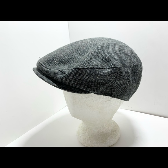 Country Gentleman Men Polyester British Ivy Cap Grey/Black Size MD Hat - Picture 5 of 11